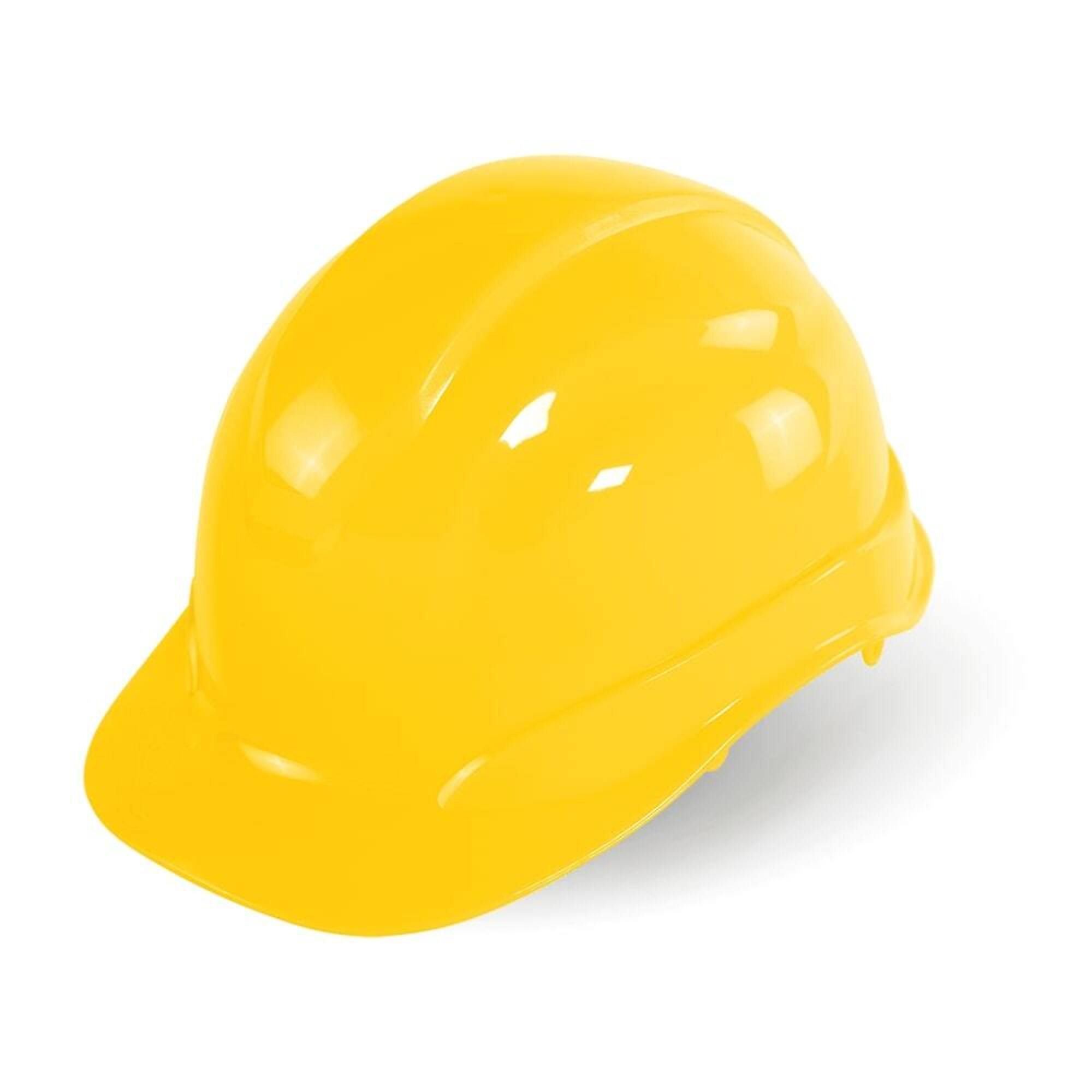Bullhead Safety, Yellow, Type 1 Class C, Unvented, Cap Style, Hard Hat, Model# HH-C2-Y